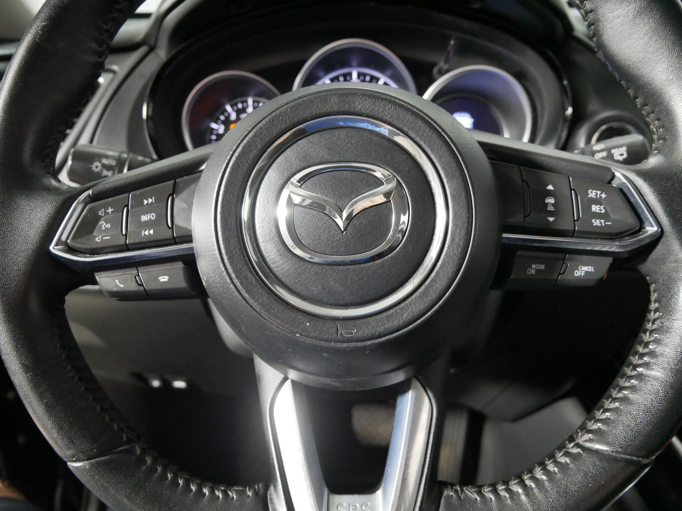 Used 2019 Deep Crystal Blue Mica Mazda Touring image 25