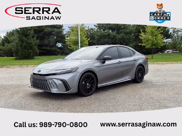 Certified Used 2026 Black Toyota XSE image 1
