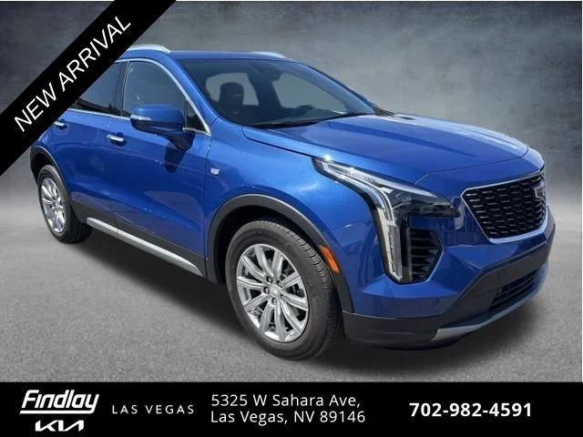 Used 2023 Blue Cadillac Premium Luxury image 3