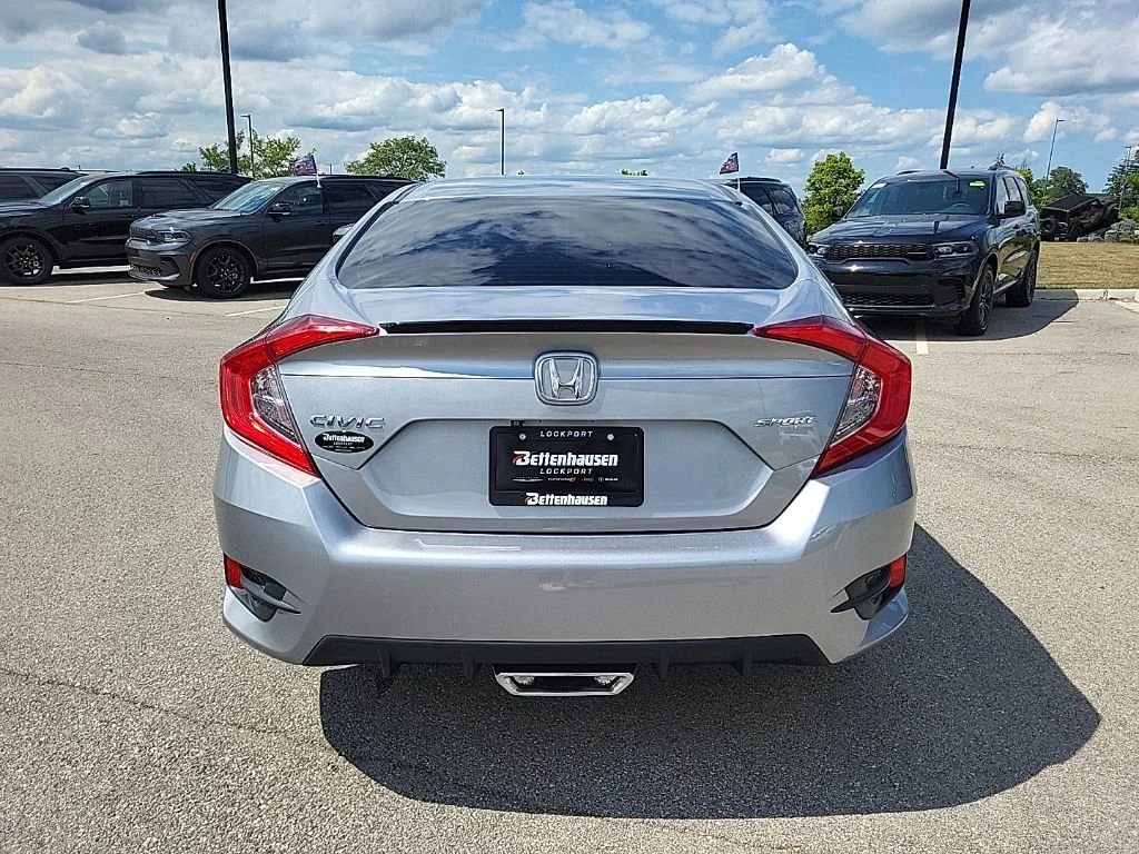 Certified Used 2020 Silver Honda Sport image 4