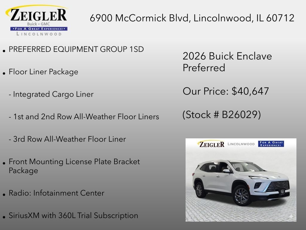 2026 Buick Enclave Preferred - Photo 6