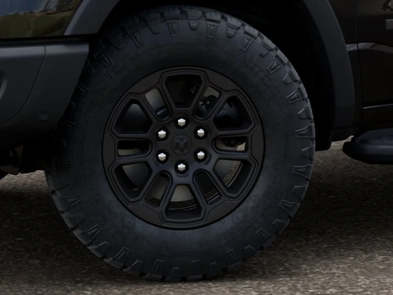New 2027 Diamond Black Crystal Pearl-Coat Exterior Paint RAM REBEL image 4