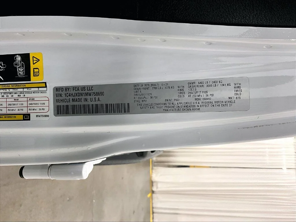 Used 2021 White Jeep Unlimited Sport S image 19