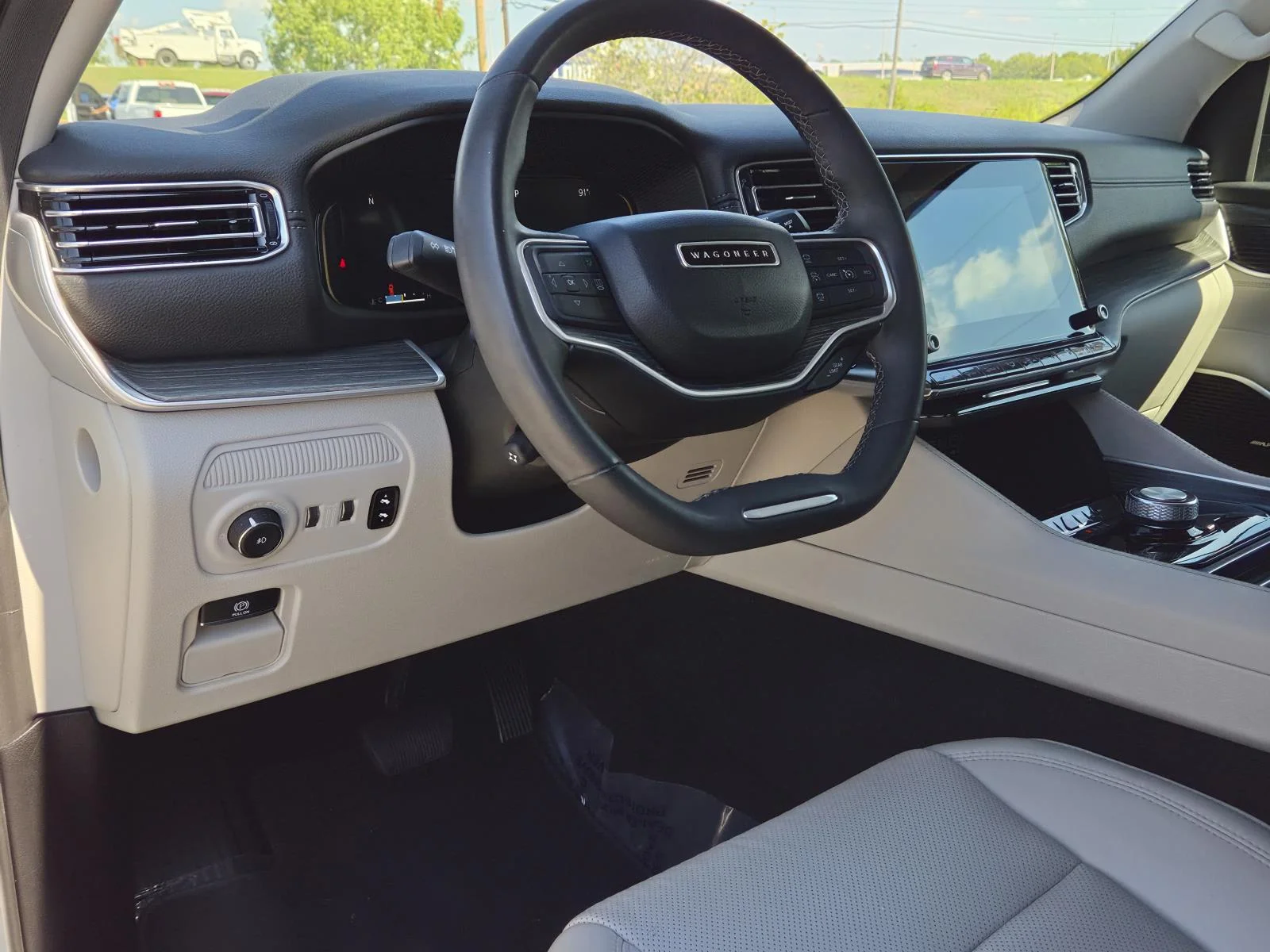 Used 2024 Bright White Clearcoat Jeep Series II 4x2 image 25
