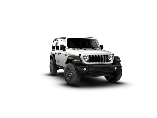 New 2026 Bright White Clear-Coat Exterior Paint Jeep Sport S image 16