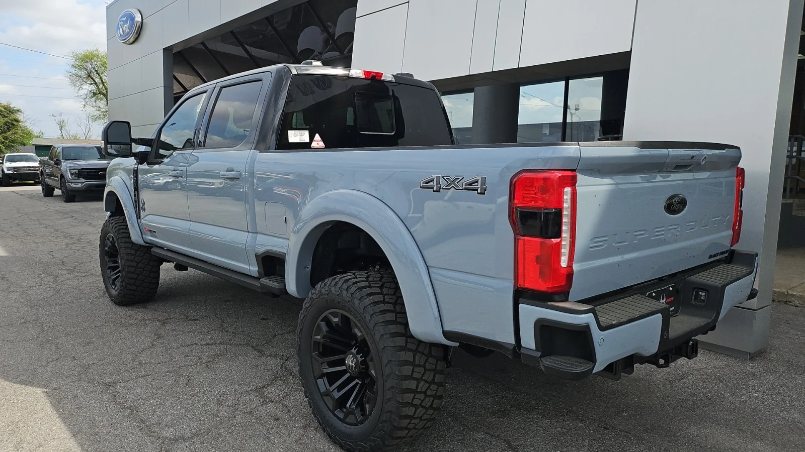 New 2026 Glacier Gray Metallic Tri-Coat Ford Black Widow 4WD image 3