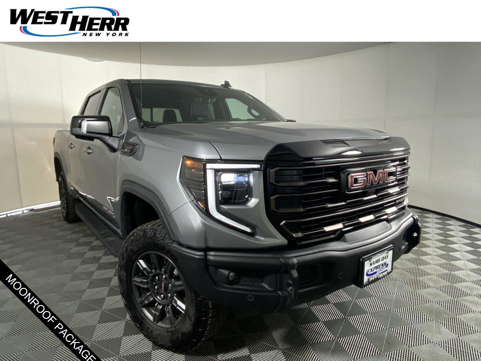 Used 2024 Sterling Metallic GMC AT4X image 1
