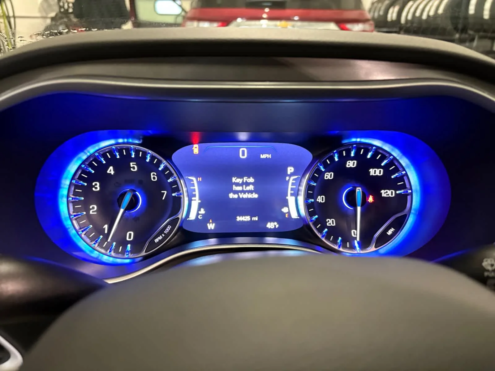 Used 2025 Fathom Blue Pearlcoat Chrysler Select image 9