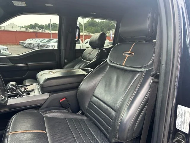 Used 2022 Blue Ford Platinum image 9
