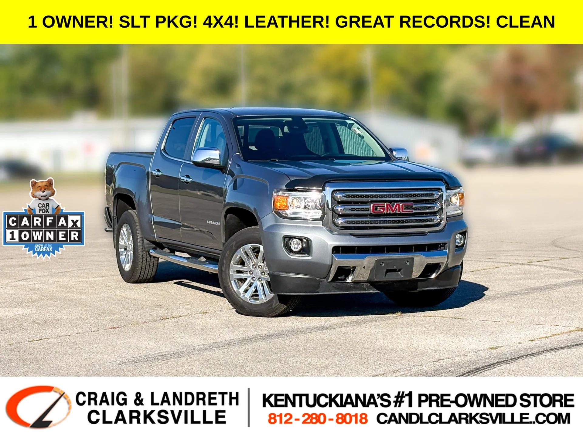 2018 GMC Canyon