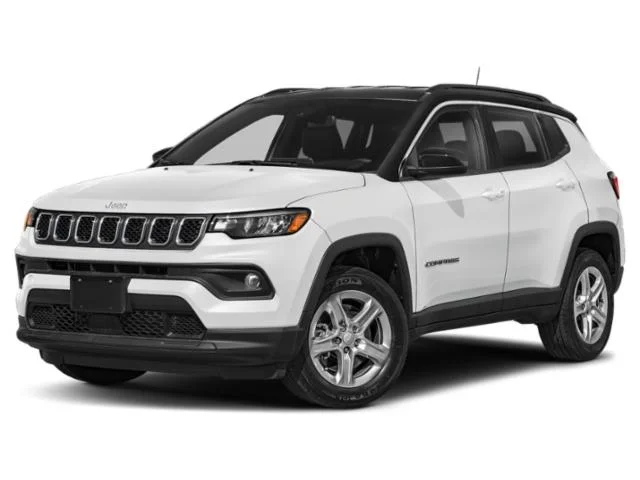 Used 2023 Bright White Clearcoat Jeep High Altitude 4x4 image 1