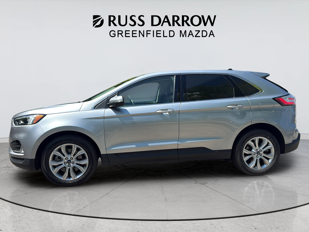 Used 2022 Silver Ford Titanium image 2