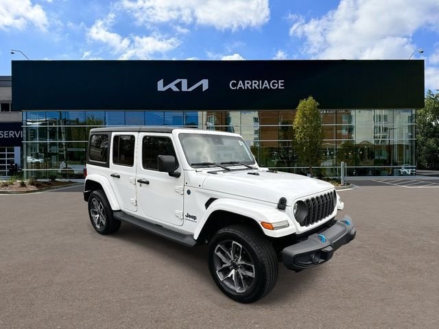 Used 2024 Jeep Wrangler 4xe Sports S 4XE with VIN 1C4RJXN64RW115110 for sale in Alpharetta, GA