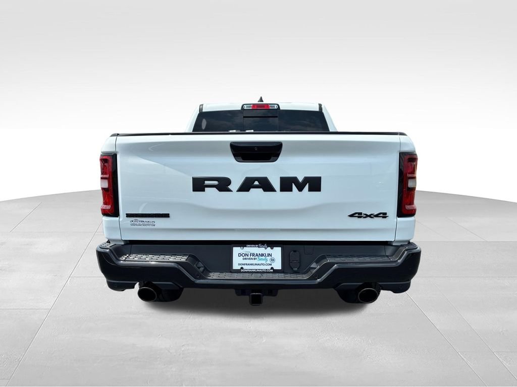 New 2026 Bright White Clear-Coat Exterior Paint RAM Big Horn/Lone Star image 4