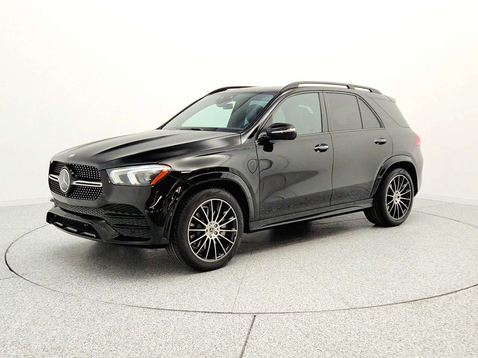 Certified Used 2023 Black Mercedes-Benz GLE 450 4MATIC® SUV image 1