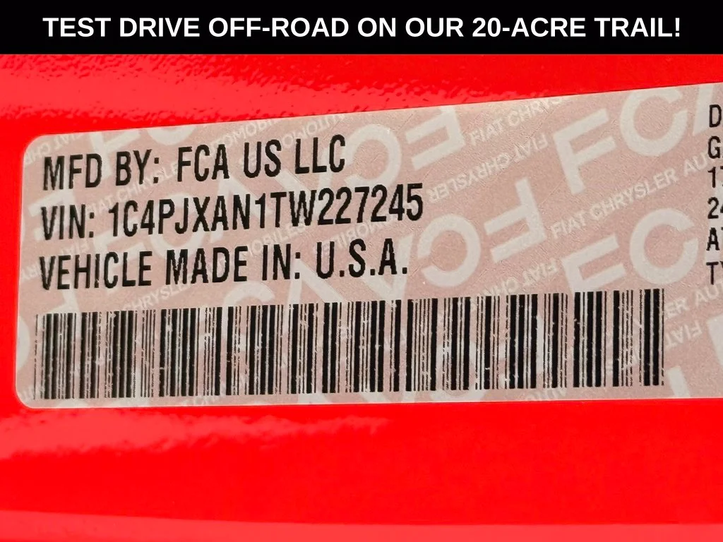 New 2026 Firecracker Red Clear-Coat Exterior Paint Jeep Sport image 38