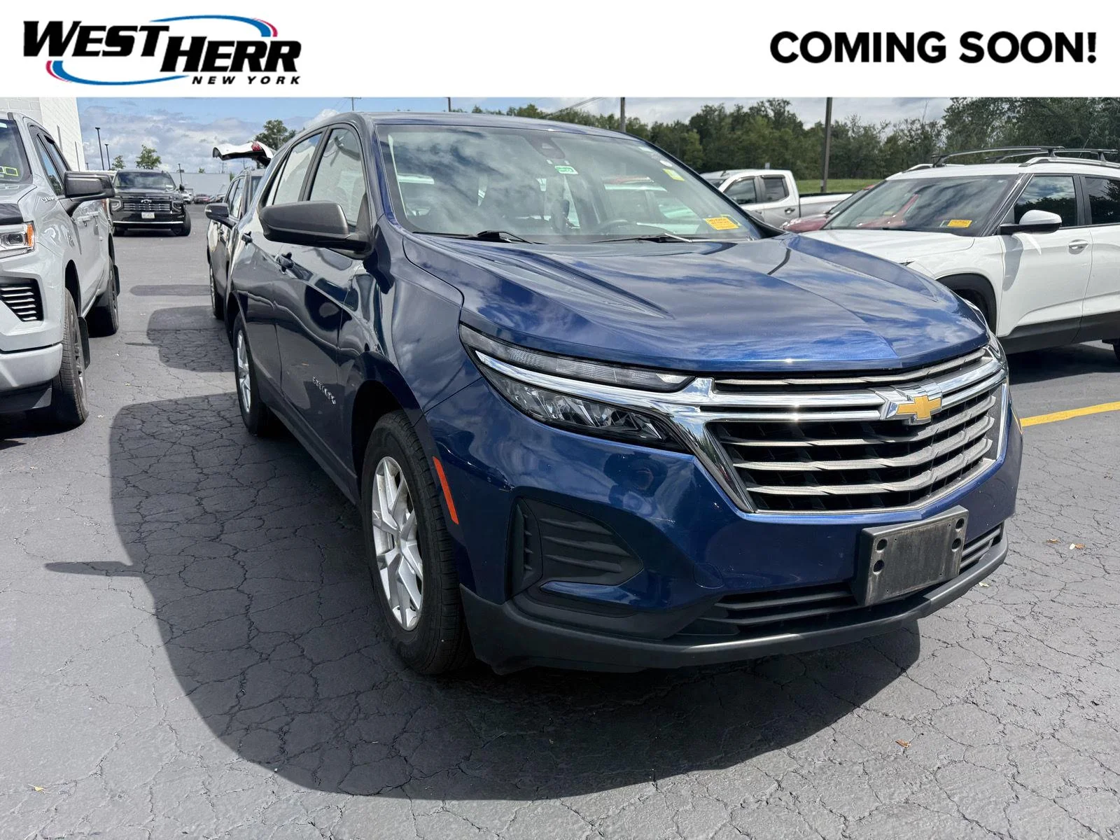 Used 2022 Blue Glow Metallic Chevrolet LS image 1