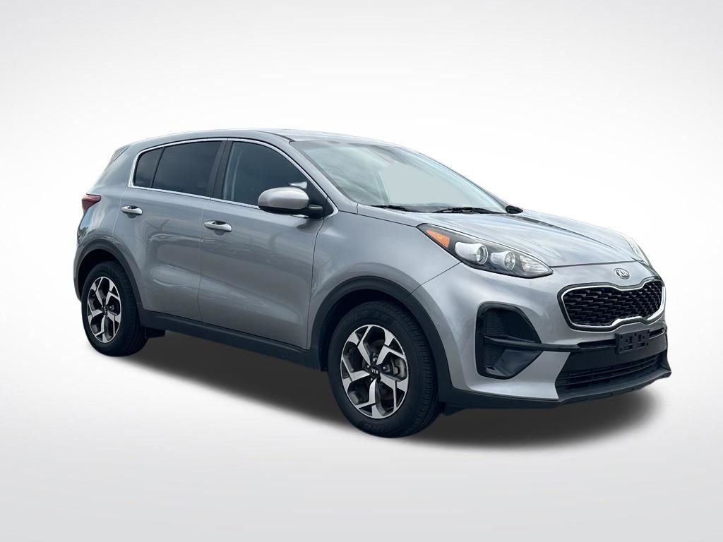 Used 2021 Gray Kia LX image 8