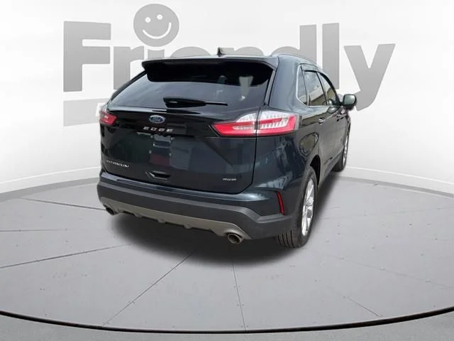 Used 2023 Blue Ford Titanium image 9