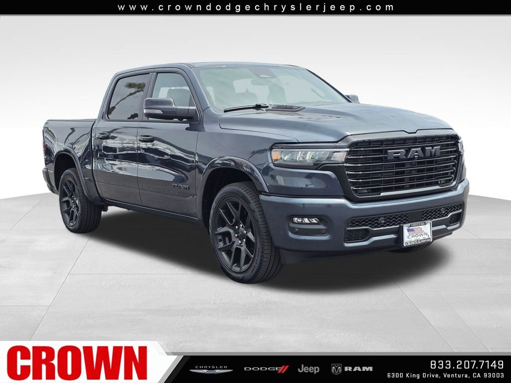 New 2026 Forged Blue Metallic Exterior Paint RAM Laramie image 3