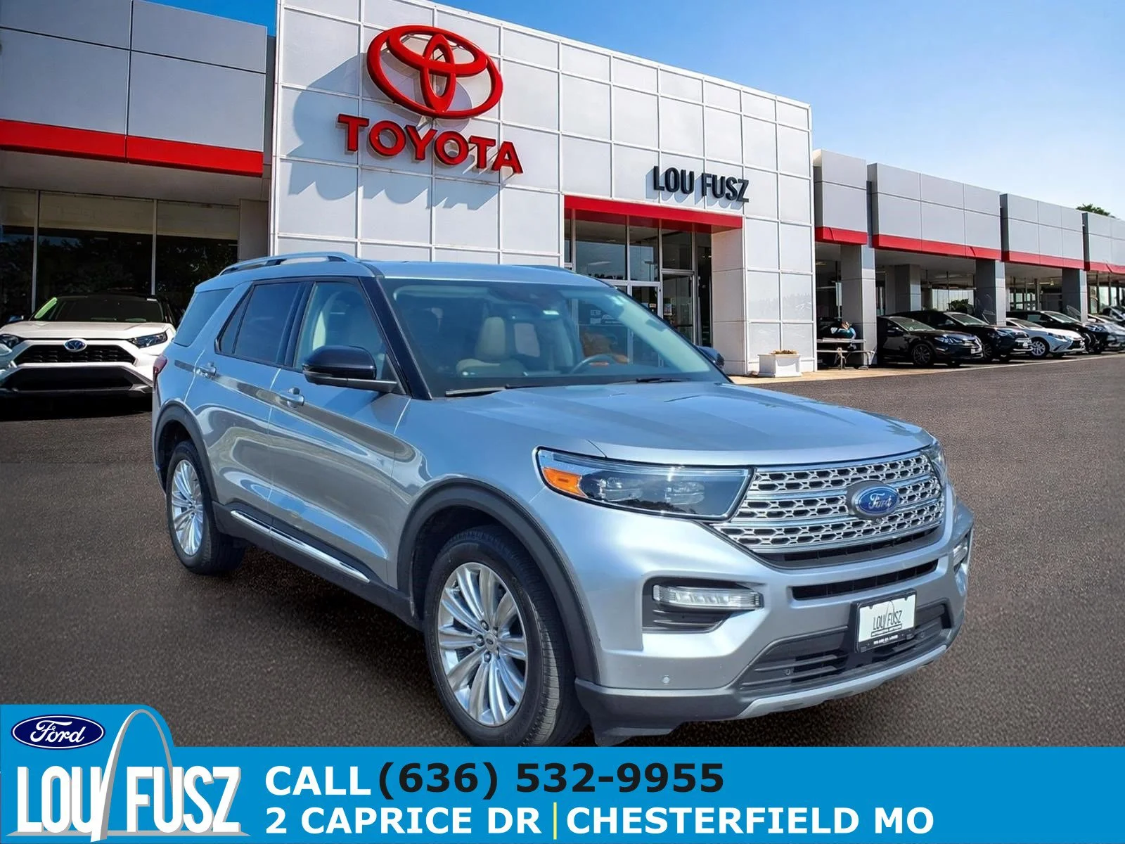 Used 2020 Silver Metallic Ford Limited image 1