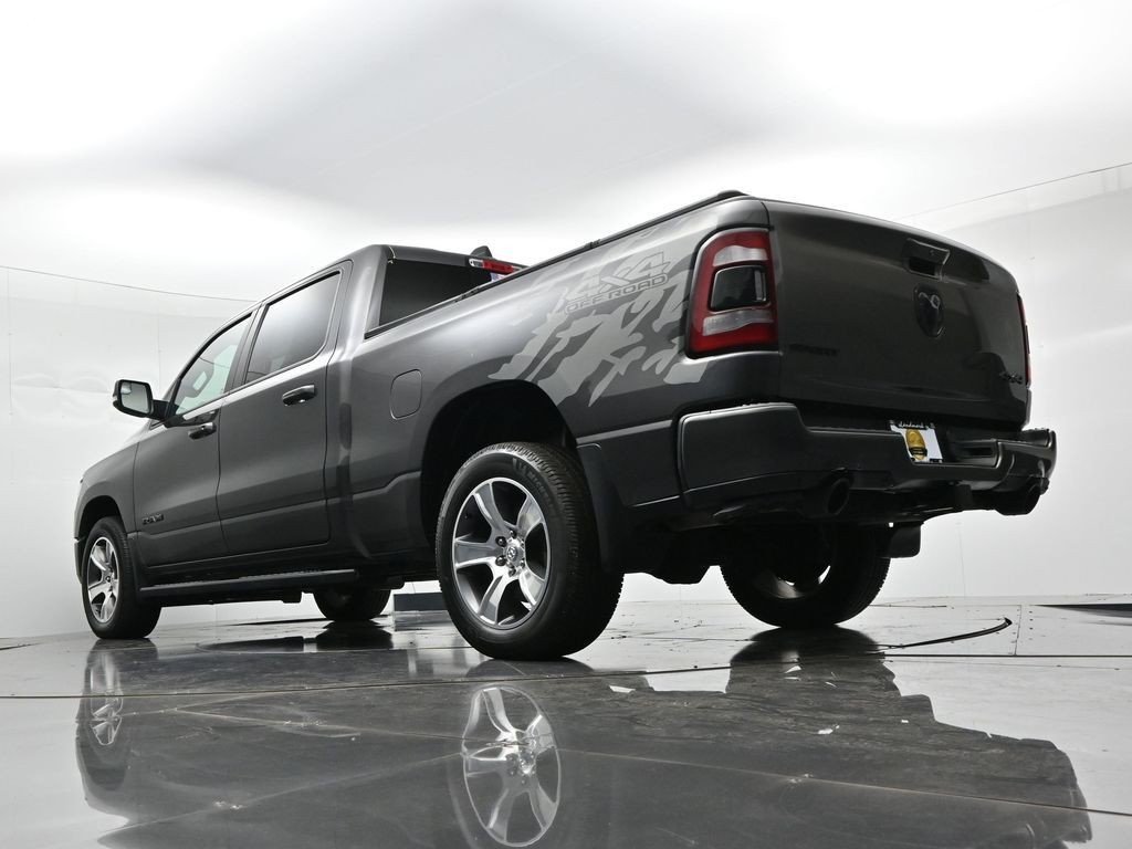 Used 2019 Granite Crystal Metallic Clearcoat Ram Rebel image 17