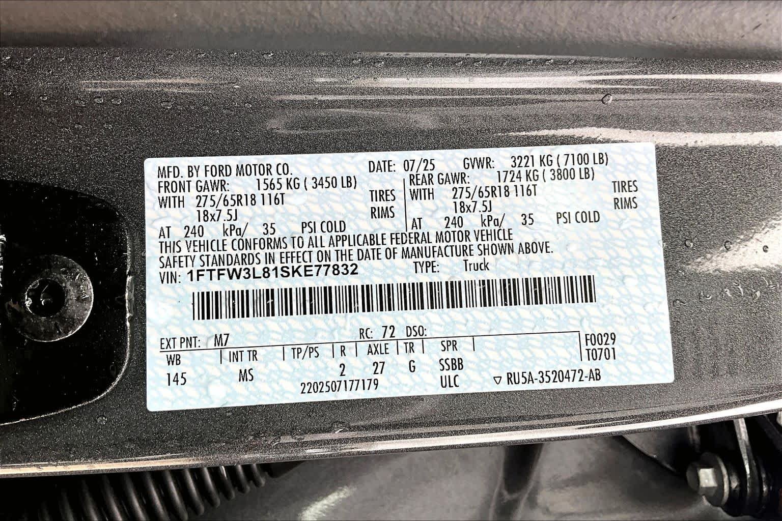 Used 2025 Carbonized Gray Ford XLT image 36