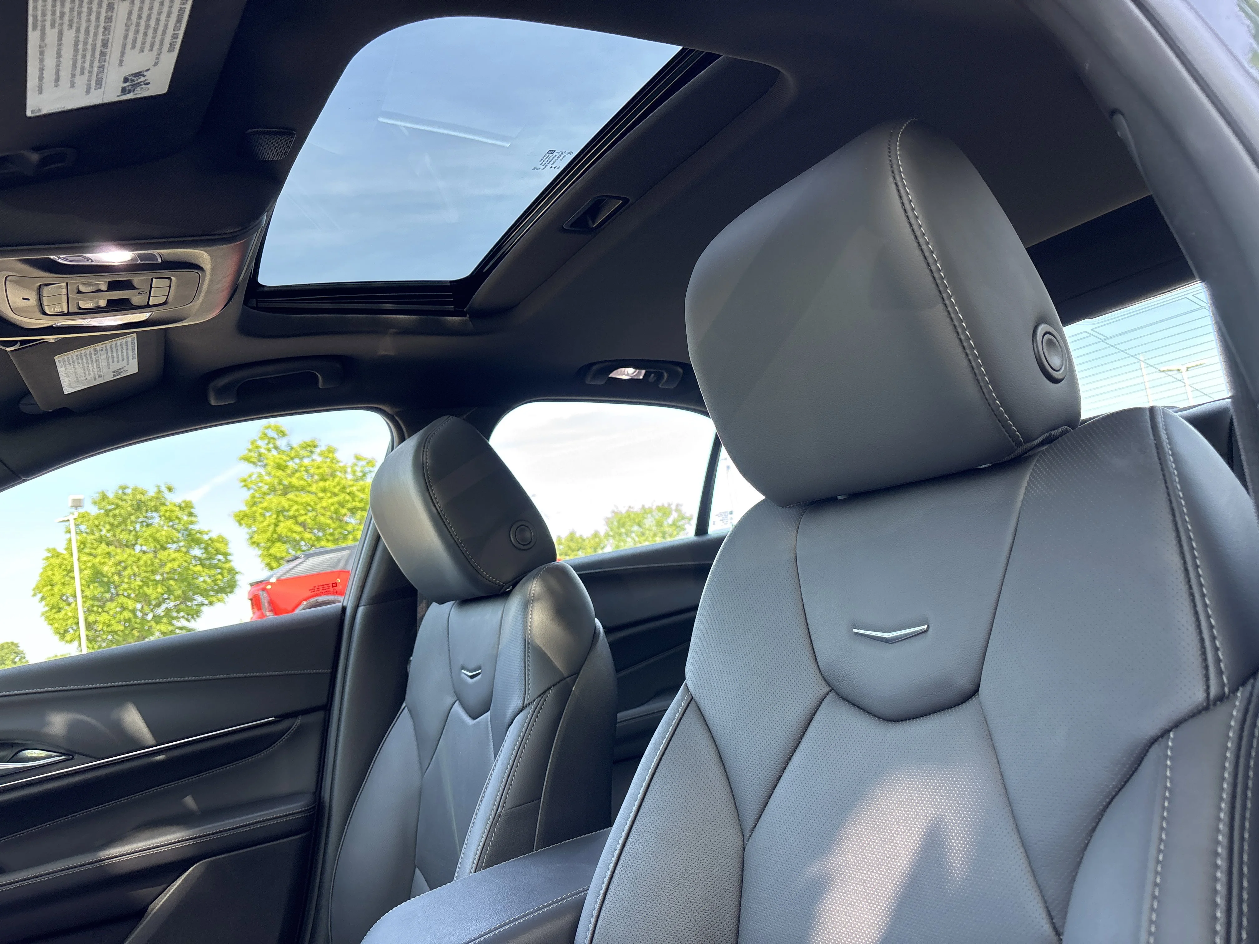 Used 2025 Deep Space Metallic Cadillac Premium Luxury image 26