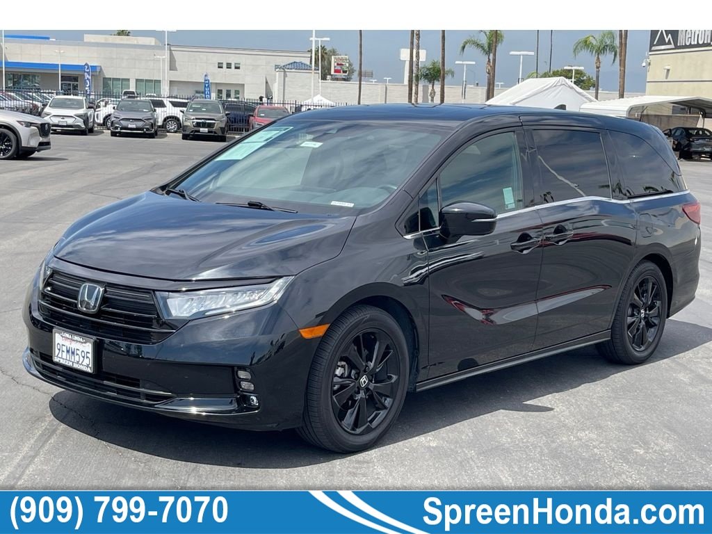 Used 2023 Crystal Black Pearl Honda Sport image 1