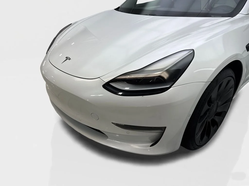 Used 2021 White Tesla Performance image 16