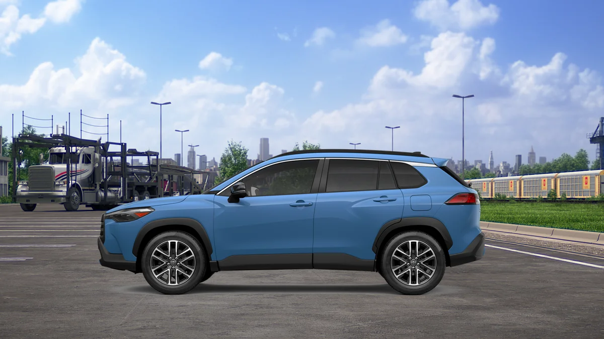 New 2026 Cavalry Blue Toyota XLE image 4