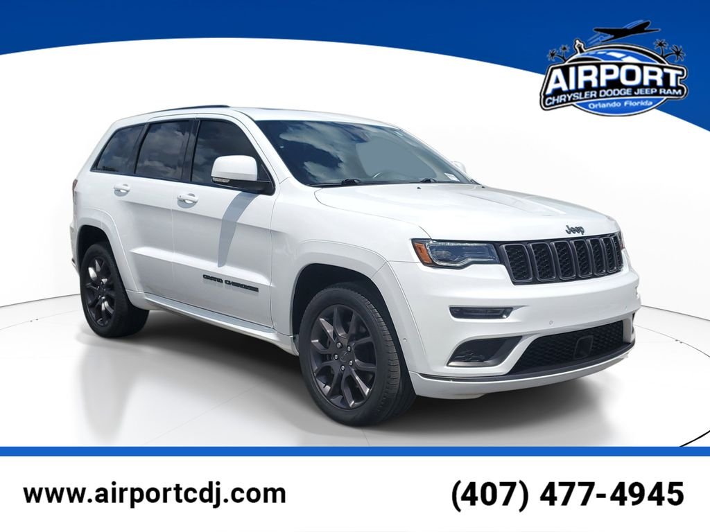 Used 2021 White Jeep Overland image 1