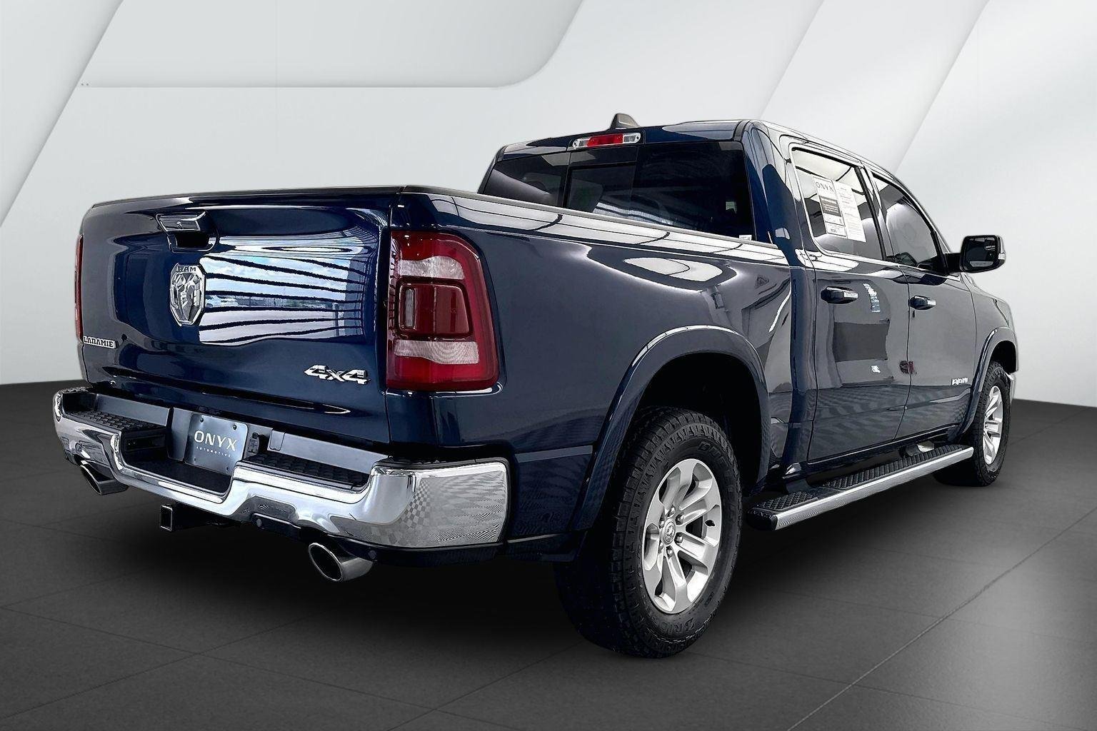 Used 2020 Patriot Blue Pearlcoat Ram Laramie image 6