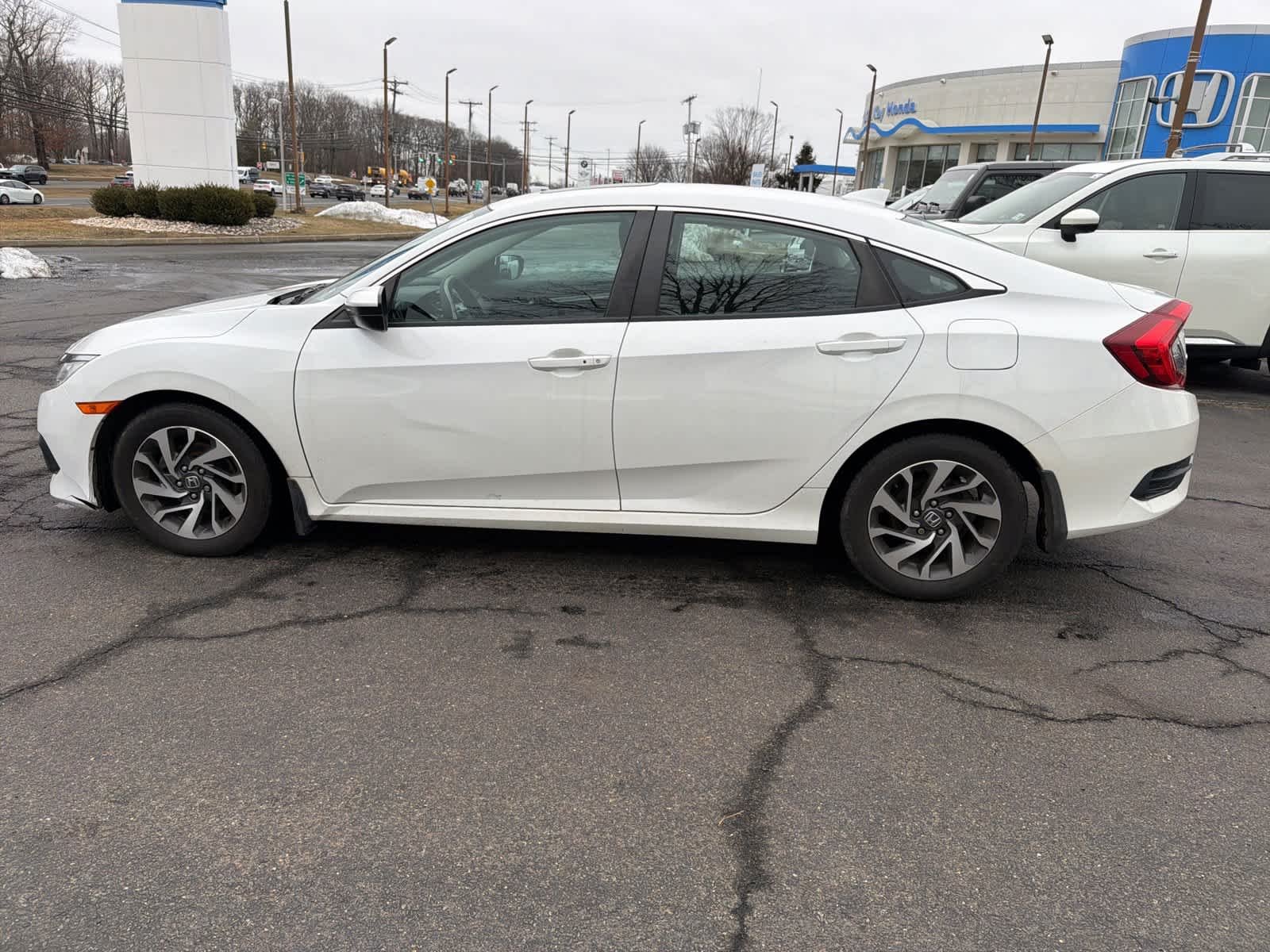 Used 2018 Honda Civic EX with VIN 2HGFC2F79JH517670 for sale in Eatontown, NJ