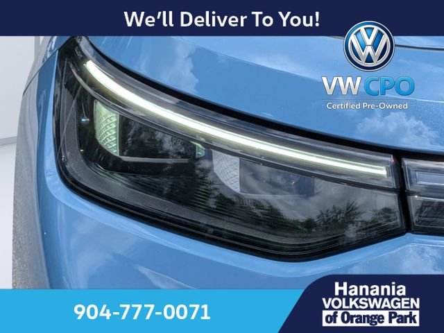 Certified Used 2025 Blue Volkswagen 2.0T SEL R-Line image 9