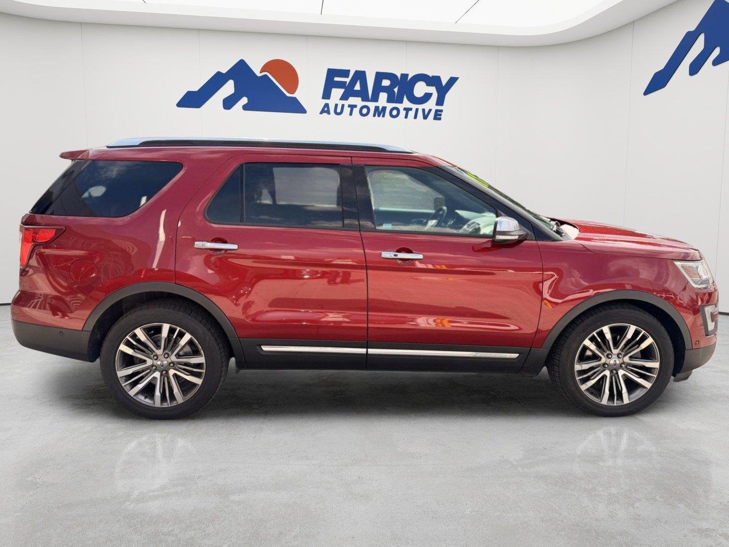 Used 2017 Ruby Red Metallic Tinted Clearcoat Ford Platinum image 6