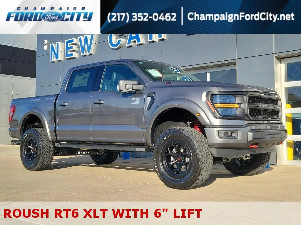 New 2026 Carbonized Gray Metallic Ford XLT Roush RT6 image 1