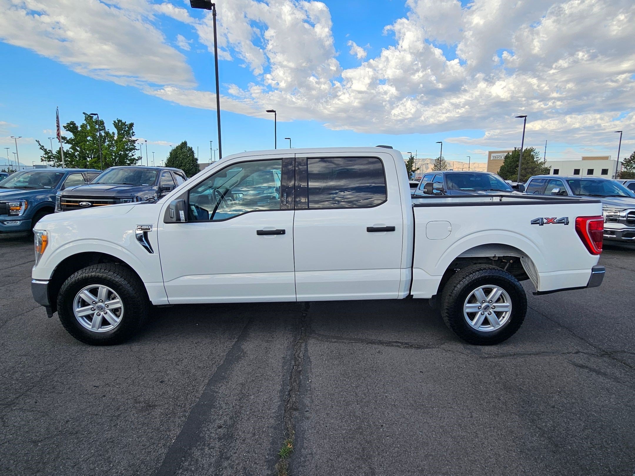 Certified Used 2021 Blue Ford XLT image 7