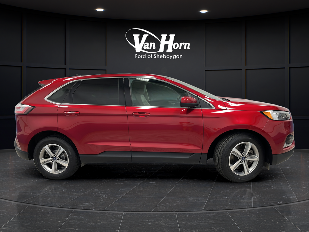 Used 2022 Rapid Red Metallic Tinted Clearcoat Ford SEL image 8