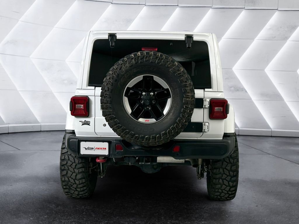 Used 2018 White Jeep Unlimited Rubicon image 5
