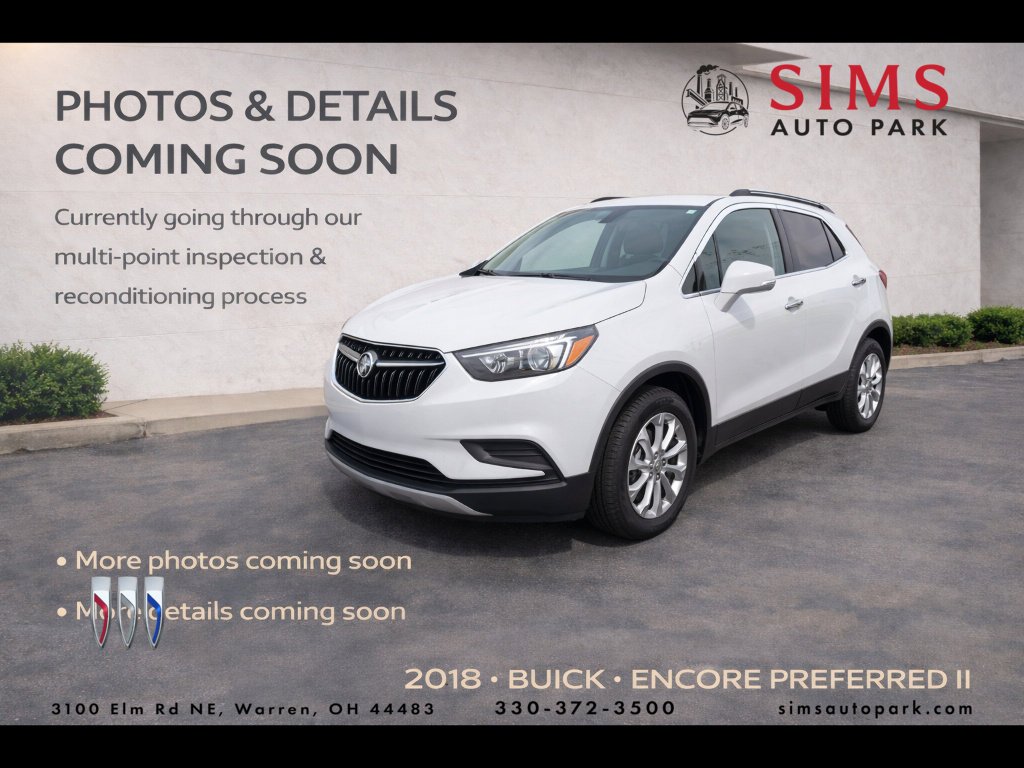 2018 Buick Encore Preferred II