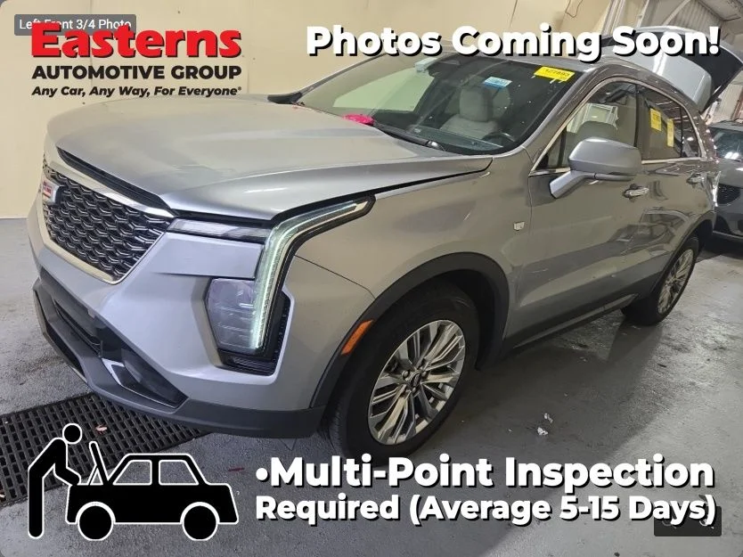 Used 2024 Silver Cadillac Premium Luxury image 1