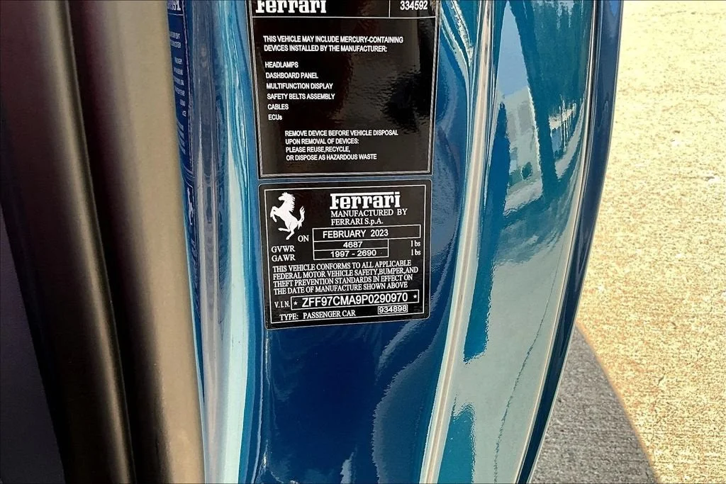 Used 2023 Blu Abu Dhabi Ferrari  image 17