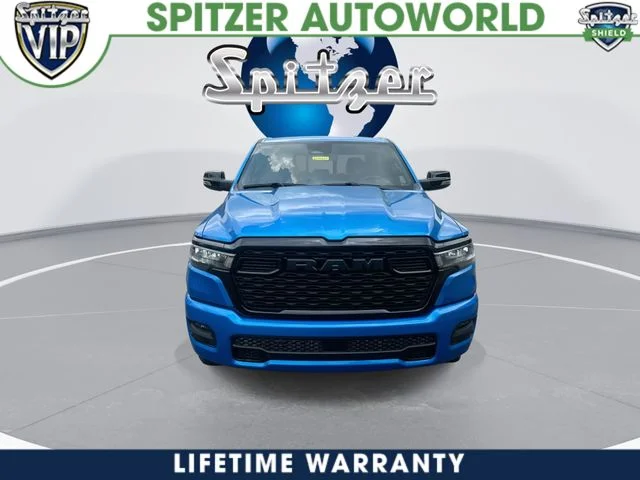 New 2026 Hydro Blue Pearl-Coat Exterior Paint RAM Big Horn/Lone Star image 3