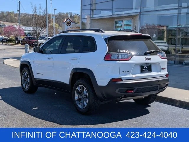 Used 2019 White Jeep Trailhawk image 3