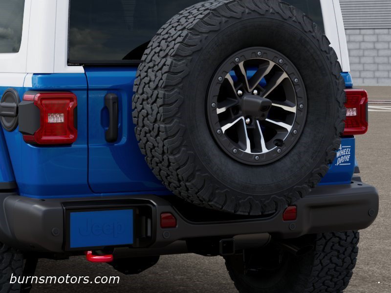 New 2026 Hydro Blue Pearl-Coat Exterior Paint Jeep Rubicon X 4-Door image 13