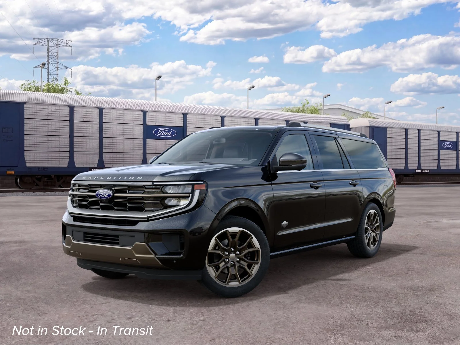 New 2027 Agate Black Metallic Ford MAX King Ranch® image 2
