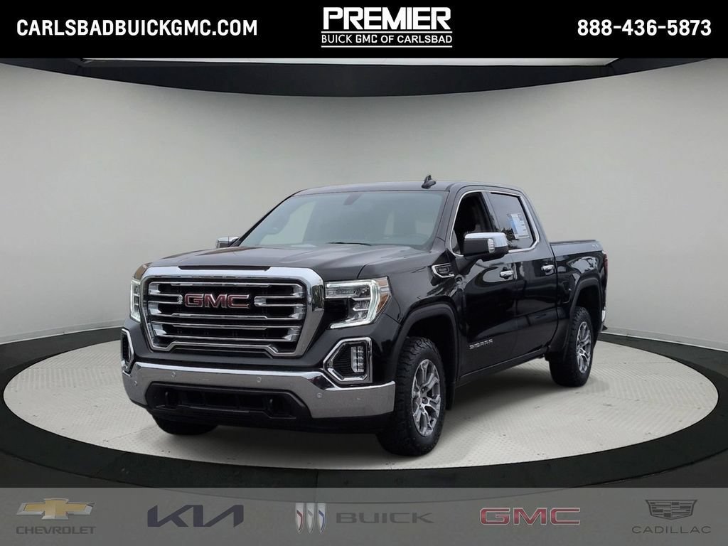 Used 2022 Onyx Black GMC SLT image 1