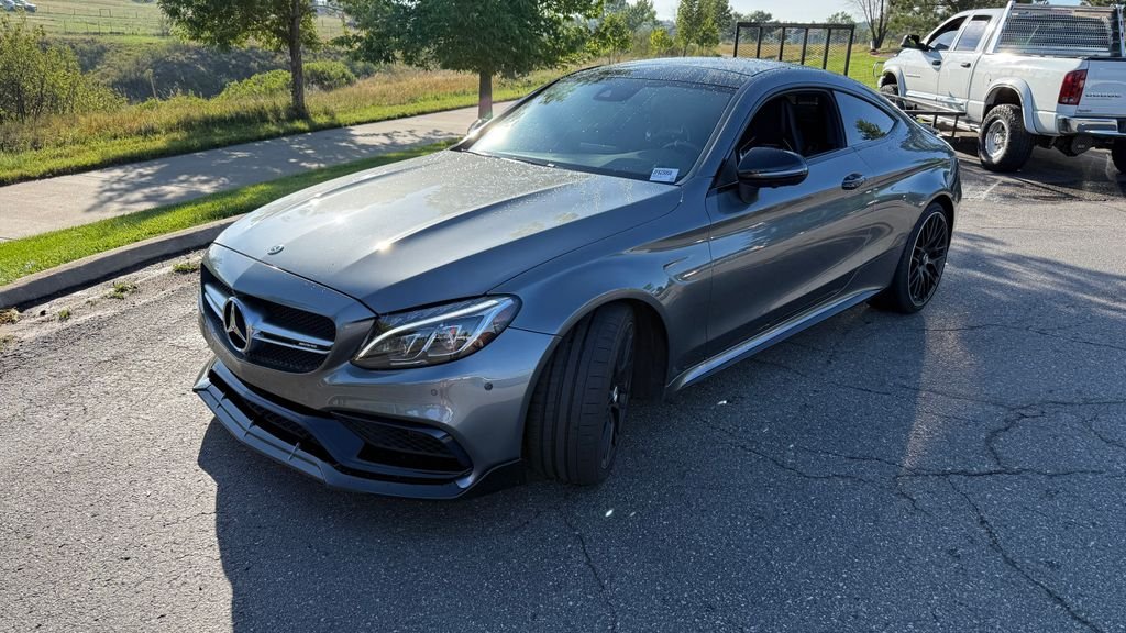Used 2018 Gray Mercedes-Benz C 63 S AMG® image 2