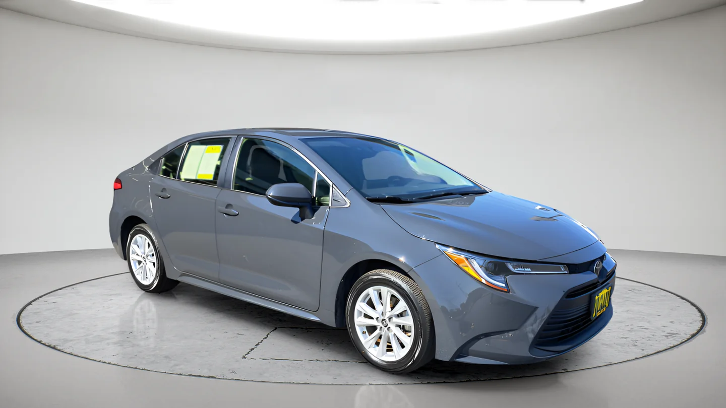 Certified Used 2024 Gray Toyota LE image 3